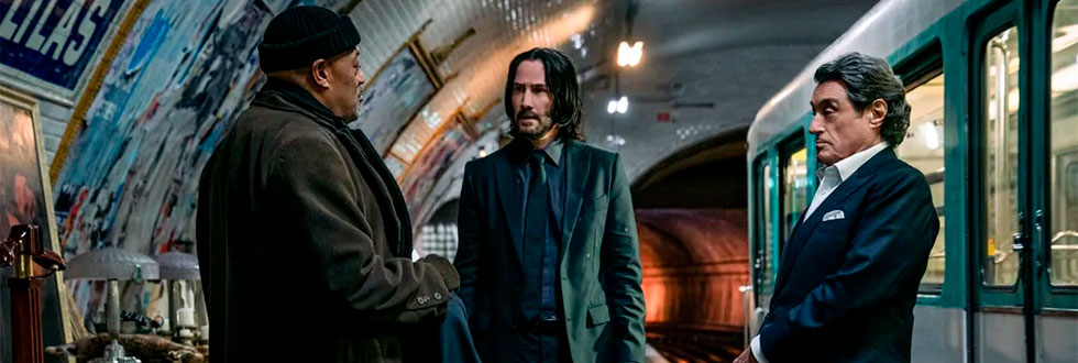 Quarto filme da franquia de John Wick ganha trailer com muita ação